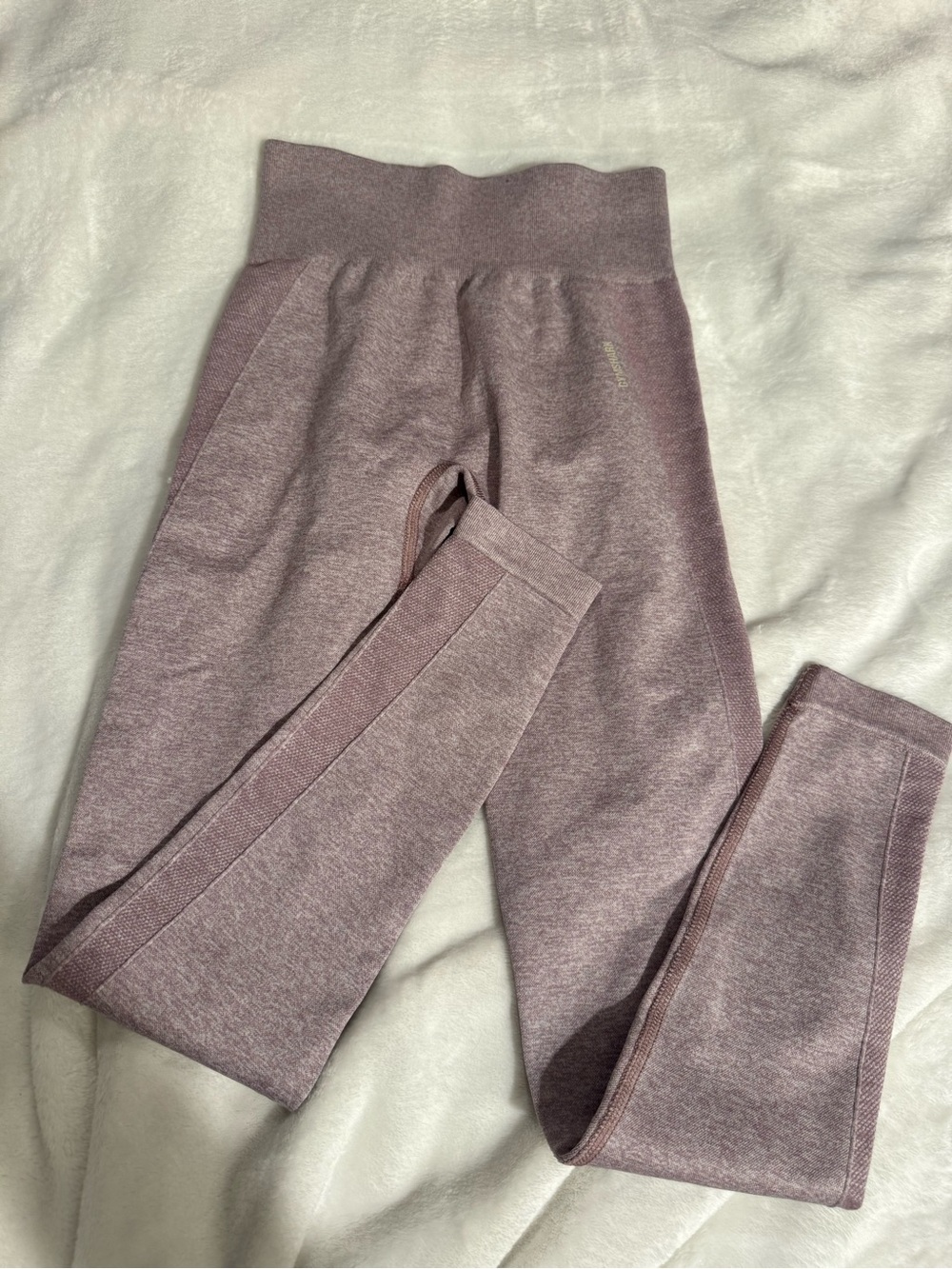 Gymshark' High-Waist Seamless Leggings - Dusty Mauve
